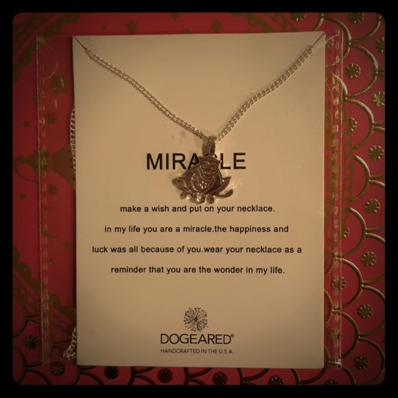 New Dogeared Necklace Miracle. The Monkey. - Picture 1 of 4